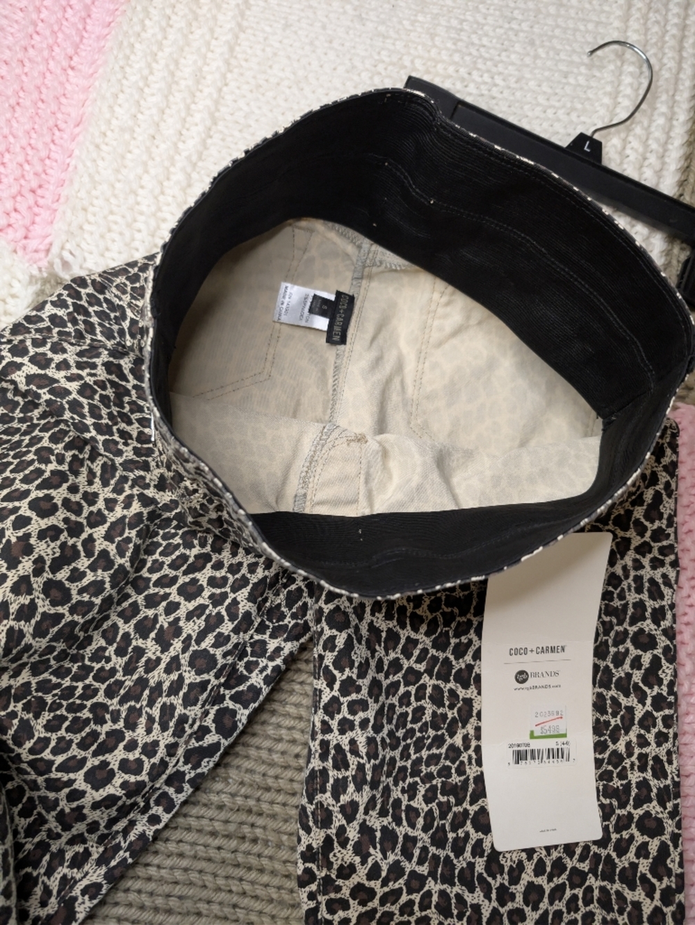Coco + Carmen Cheetah Amazing Stretch Fit Sculpt Lift Jean Dress Pants NWT's. - Picture 8 of 16